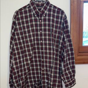 Ralph Lauren Red and green Plaid Men's Shirt